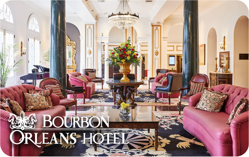 Bourbon Orleans Hotel Gift Cards Bourbon Orleans New Orleans